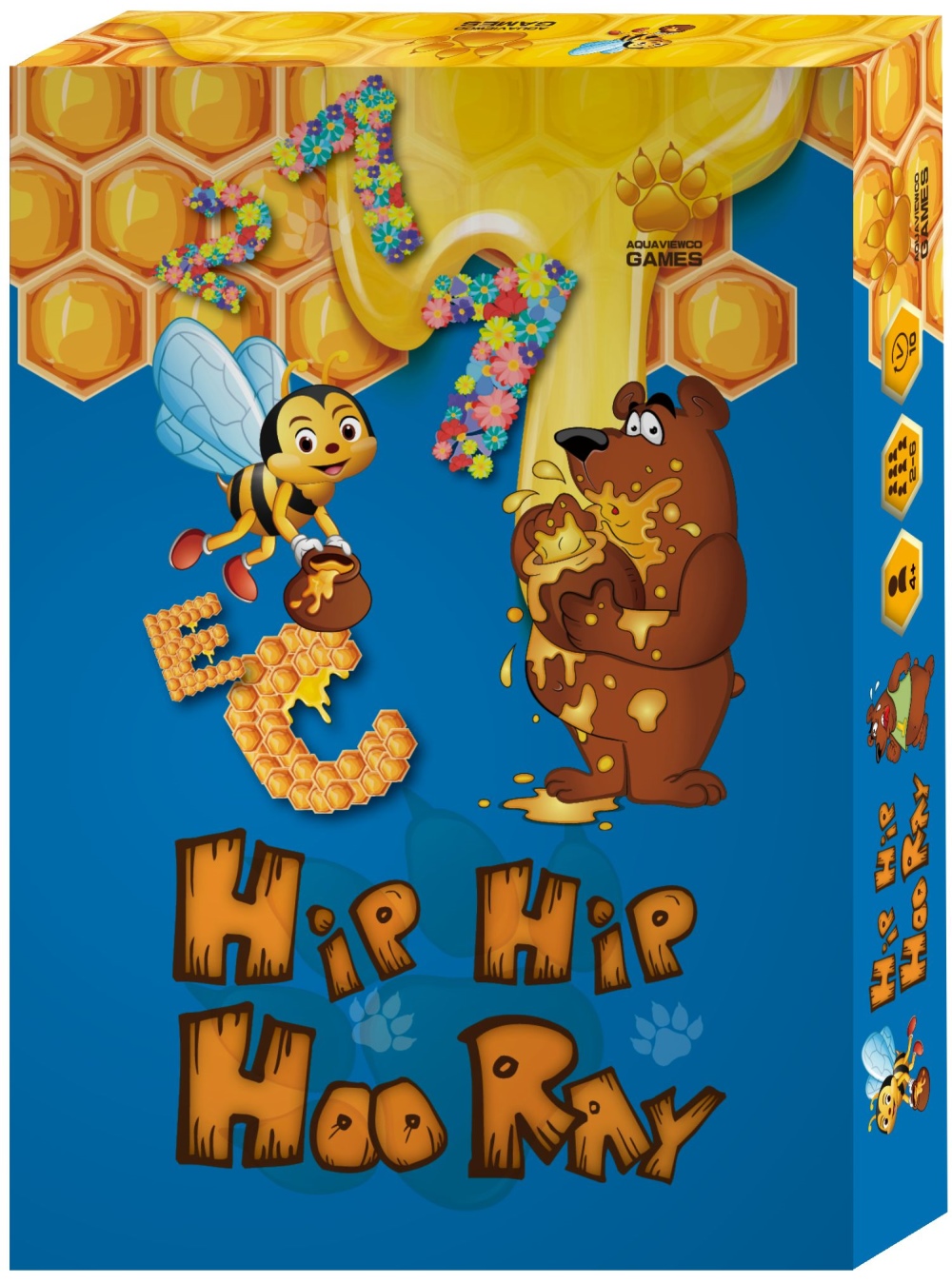 HIP HIP HOORAY 超High桌遊：數字、英文、顏色、心臟病、接龍多變玩法