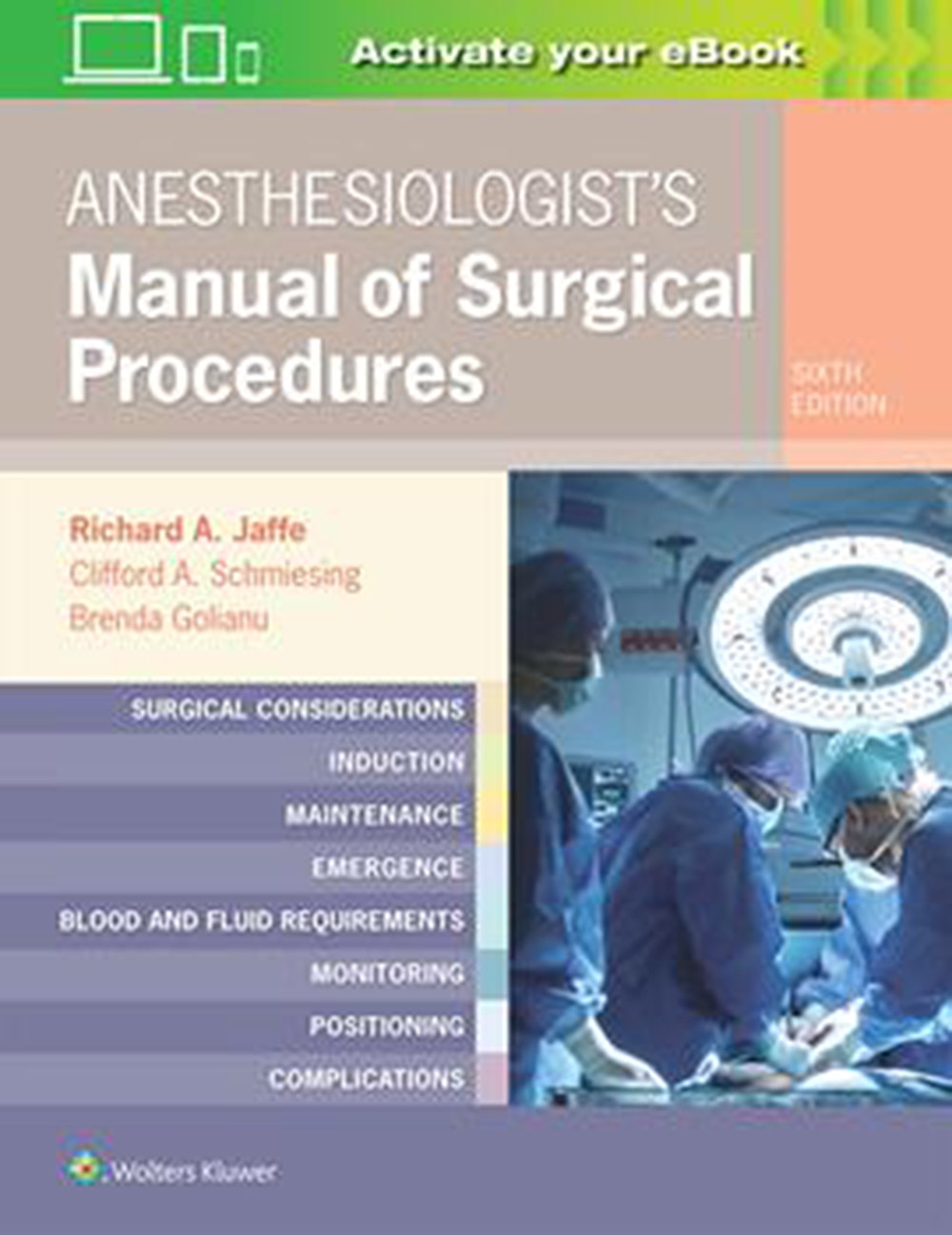 Anesthesiologist’s Manual of Surgical Procedures