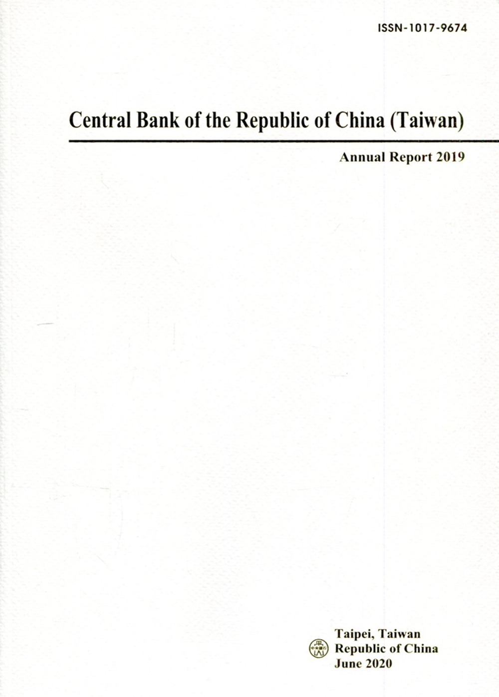 Annual Report, The Central Bank of China 2019