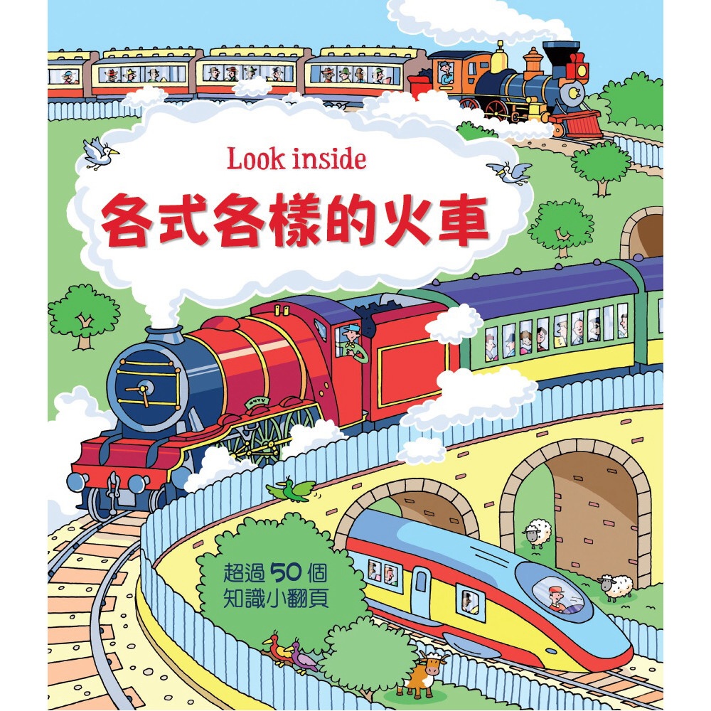 Look inside：各式各樣的火車