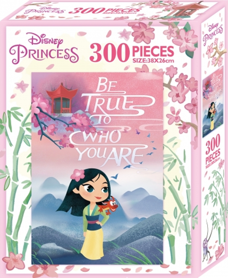 迪士尼公主300片盒裝拼圖：木蘭