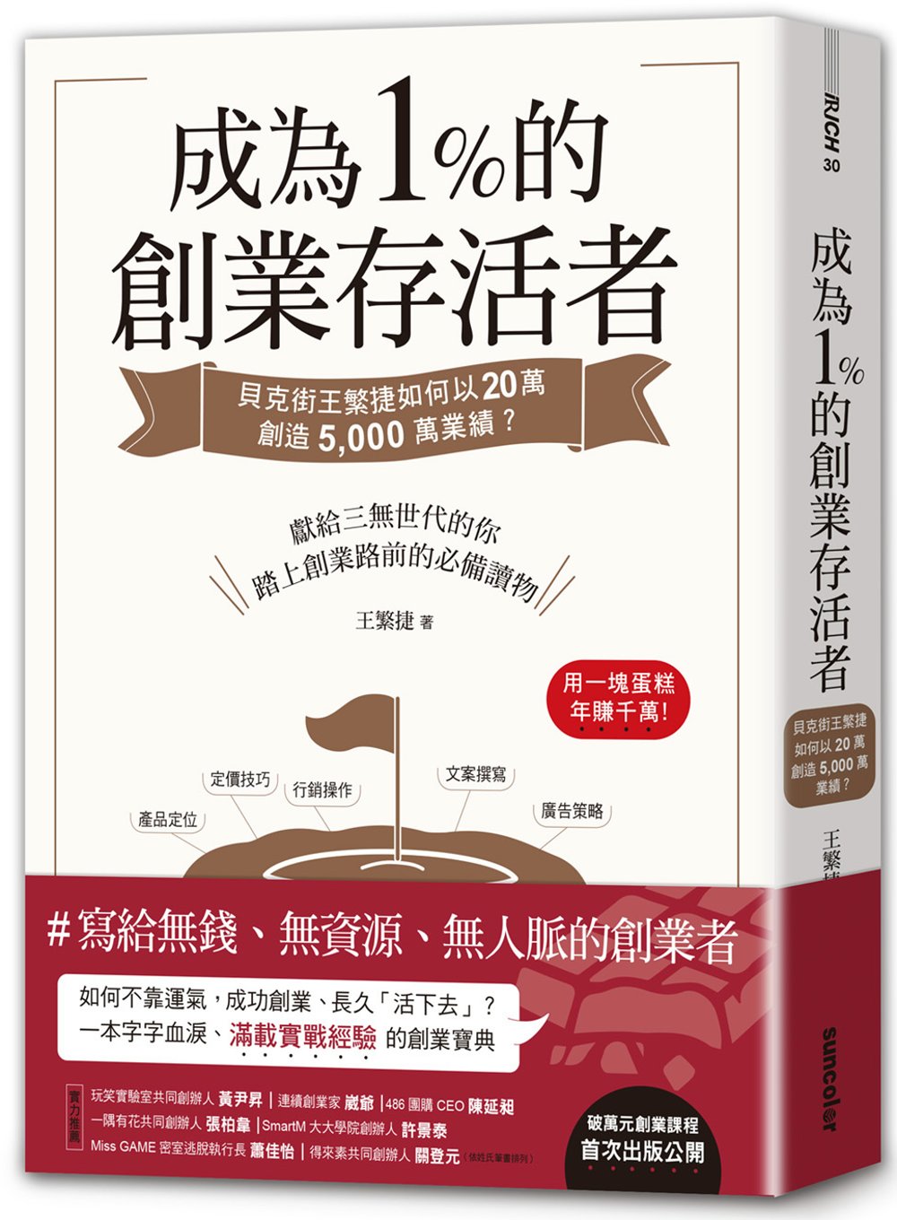 成為1%的創業存活者：貝克街王繁捷如何以20萬創造5,000萬業績？