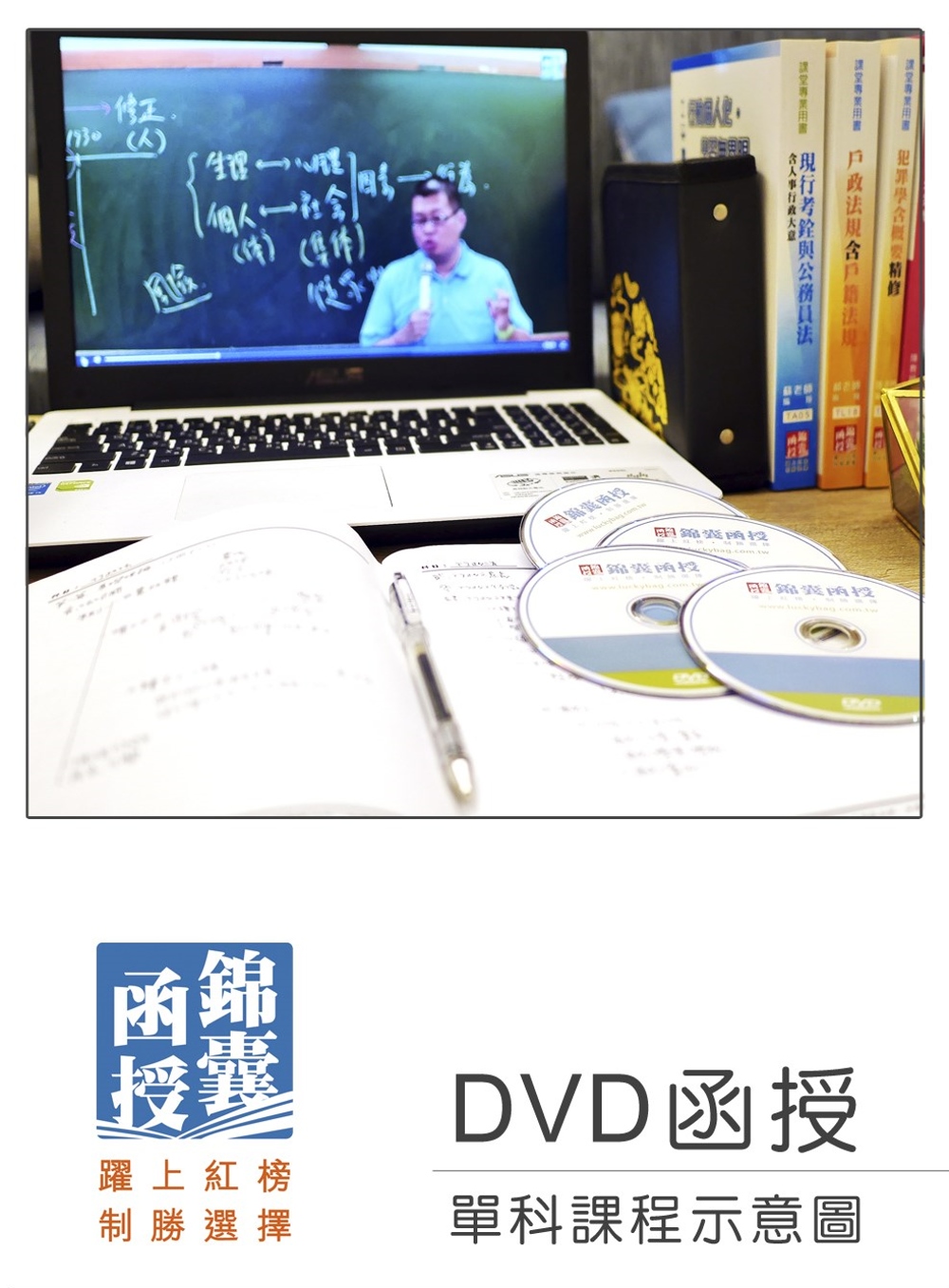 【DVD函授】數學 (正規班&進階班)：單科課程(109版)