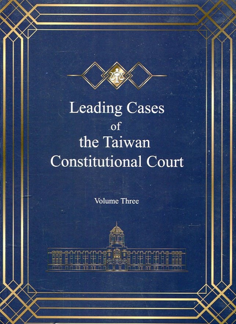 Leading Cases of the Taiwan Co...