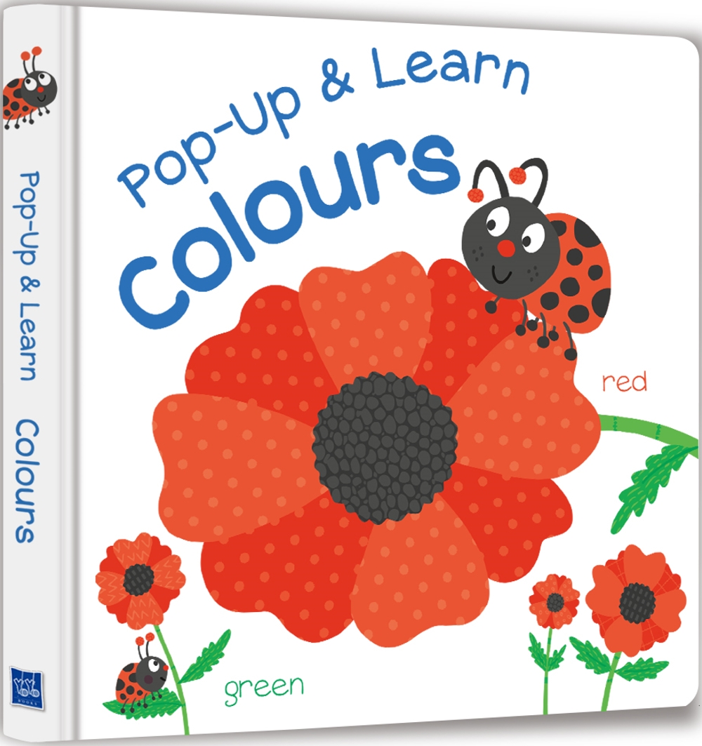 【Listen & Learn Series】Pop-Up & Learn Colours（可愛互動立體書：認識顏色）（附美籍教師朗讀音檔）