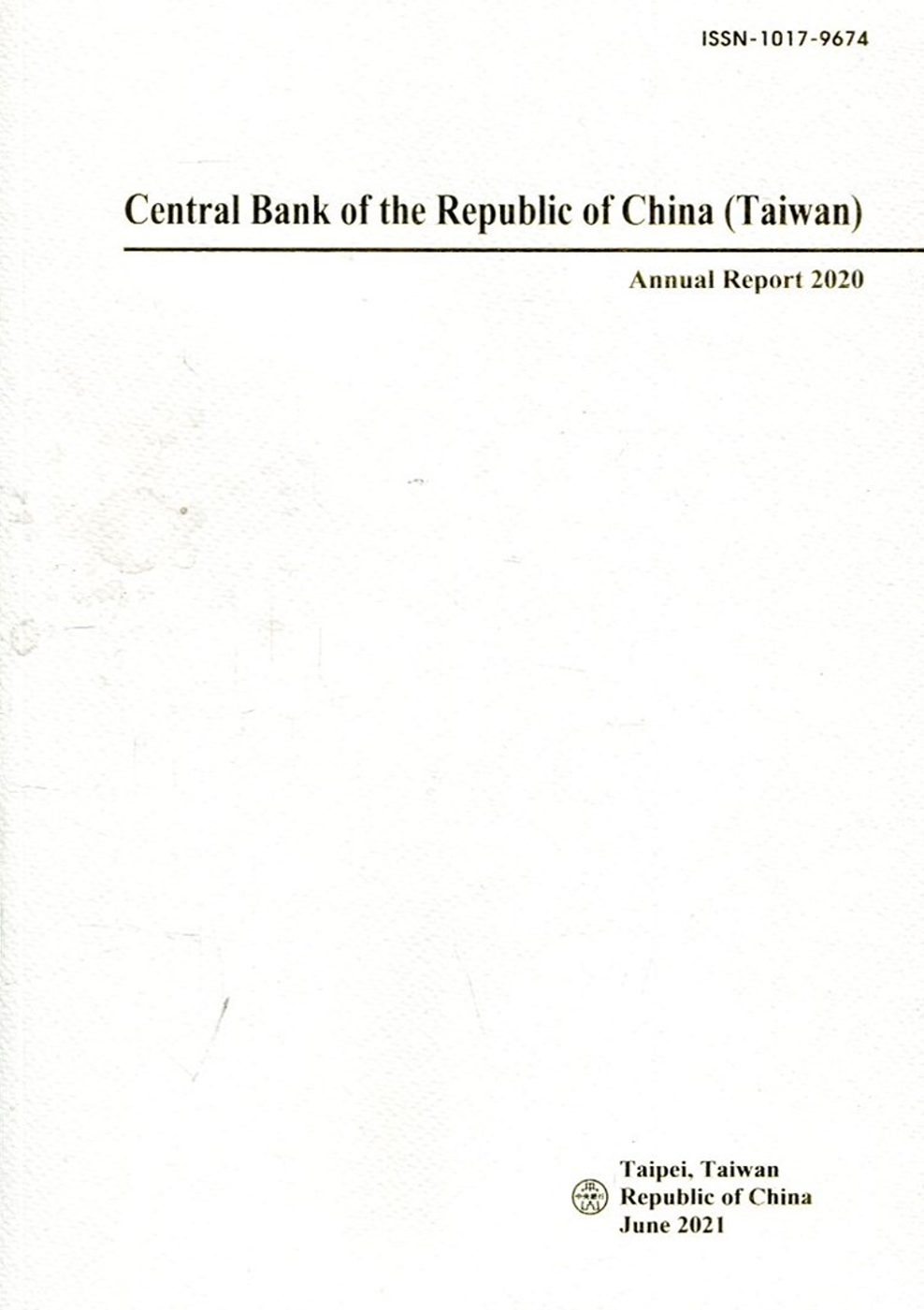 Annual Report,The Central Bank of China 2020