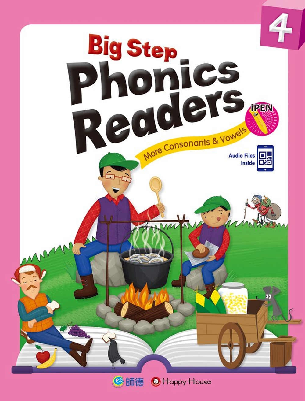 Big Step Phonics Readers 4(附全書...