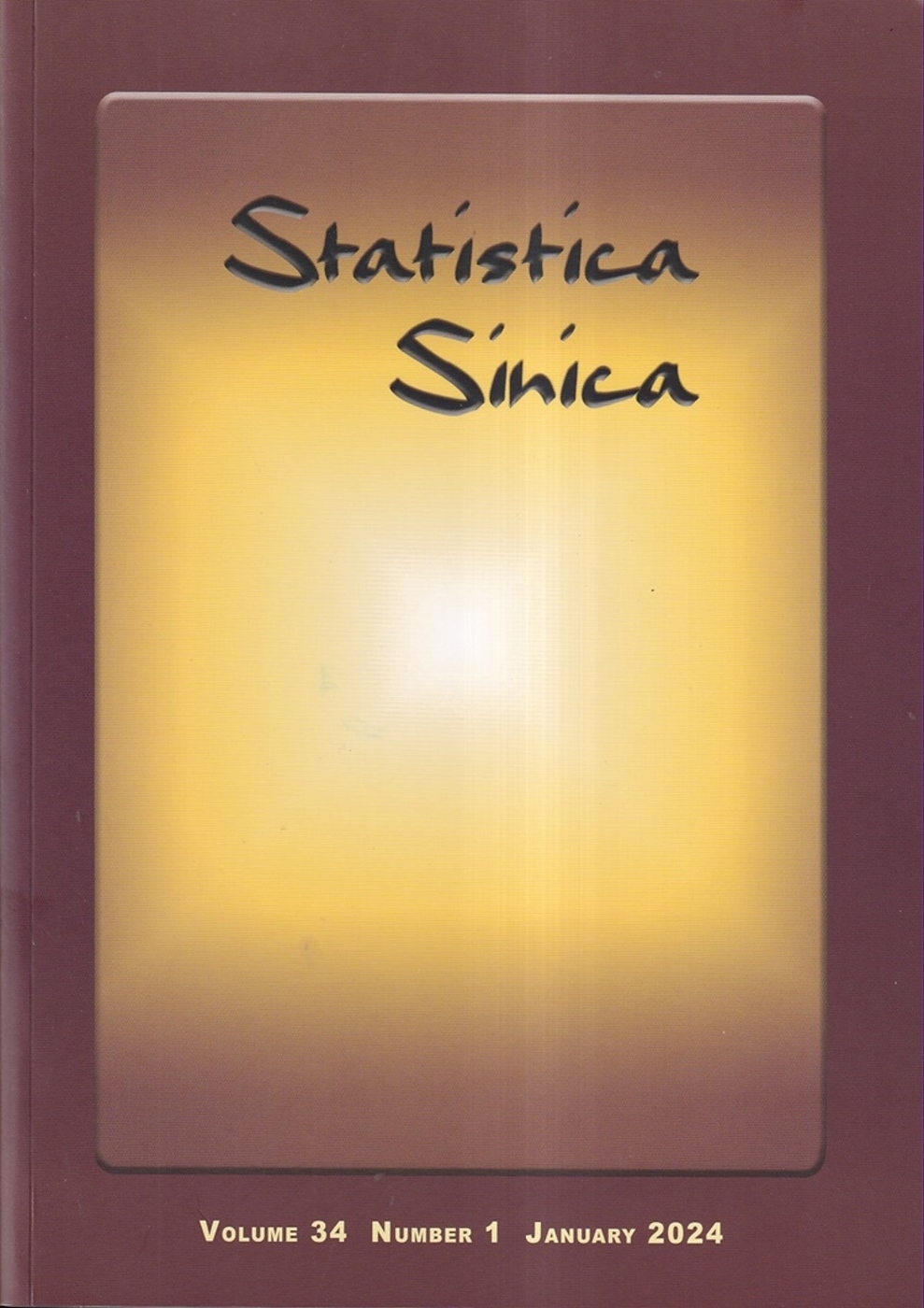 Statistica Sinica 中華民國統計學誌Vol....