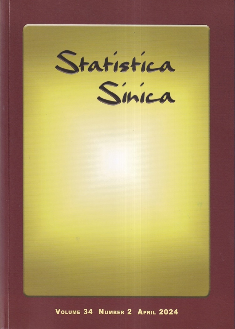 Statistica Sinica 中華民國統計學誌Vol....