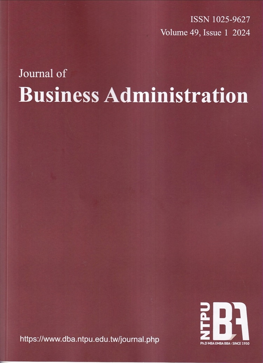 Journal of Business Administra...