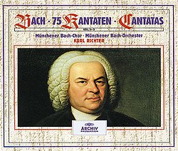 Bach : 75 Cantatas / Karl Richter & Munchener Bach-Orchester