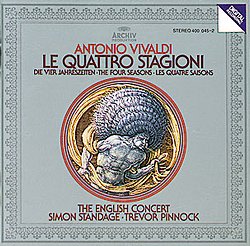 VIVALDI : The Four Seasons / Trevor Pinnock & The English Concert