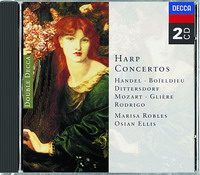 Mozart / Handel / Boieldieu / Rodrigo etc. : Harp Concertos (2 CDs) / Marisa Robles & Osian Ellis
