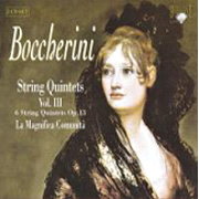 La Maganifica Comunita / Boccherini: String Quintets Vol.3