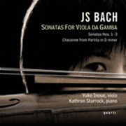 Yuko Inoue / J.S. Bach: Sonatas for Viola da Gamba BWV 1027-1029 & Chaconne