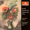 James Jones / Recital Favorites for Clarinet and Piano
