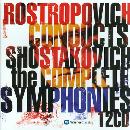 SHOSTAKOVICH: Complete Symphonies / Mstislav Rostropovich & National Symphony Orchestra etc.