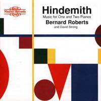 Bernard Roberts / Hindemith: Music for One and Two Pianos (2CD)