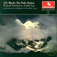 Richard Hartshorne / J. S. Bach: Six Solo Suites for Cello play on Double Bass