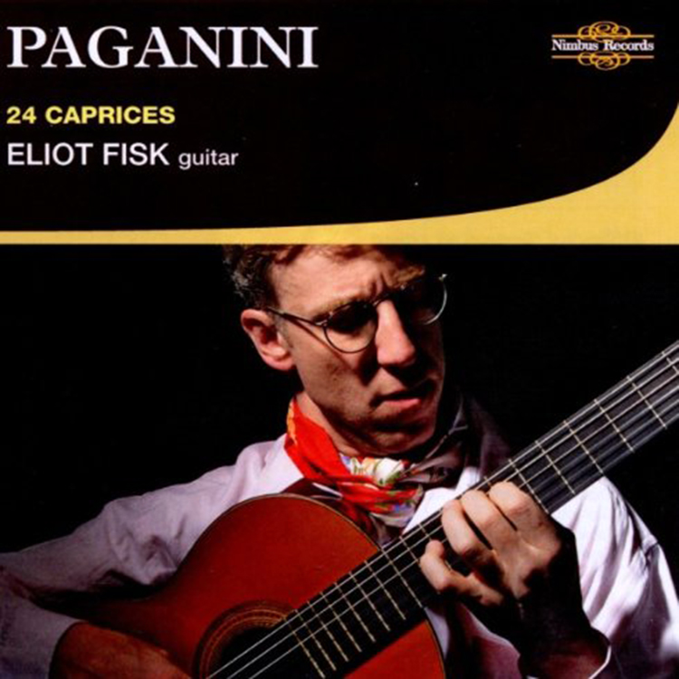 Paganini: 24 Caprices on Guitar / Eliot Fisk