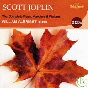 Scott Joplin: Complete Rags, Marches & Waltzes / William Albright (3CD)