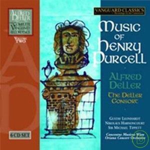 Alfred Deller: The Complete Vanguard Recordings Vol.2, Music of Henry Purcell / Alfred Deller (6CD)