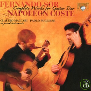 Sor & Coste: Complete Works for Guitar Duo / Mauro Maccari & Paolo Pugliese Guitar Duo (2CD)