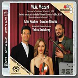 Mozart : Sinfonia concertante K.364, Rondo K.373 & Concertone for 2 Violins K.190 / Julia Fischer, Yakov Kreizberg cond.