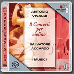 Vivaldi: 8 Concerti per violino / Salvatore Accardo & I Musici (SACD)