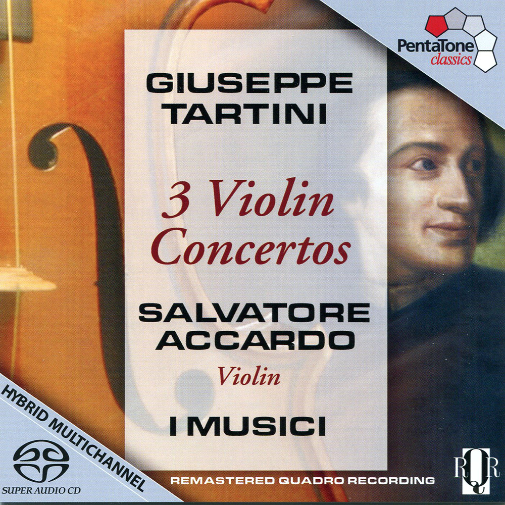 Tartini: 3 Violin Concertos / Salvatore Accardo & I Musici (SACD)