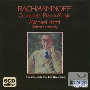 Rachmaninov: Complete Piano Music / Michael Ponti (6CD)