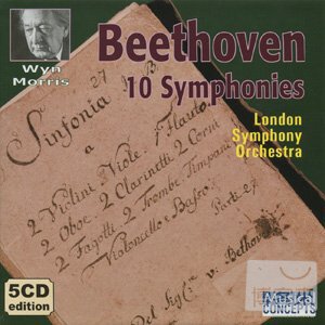 Beethoven: Complete 10 Symphonies / Wyn Morris cond. London Symphony Orchestra & Chorus (5CD)