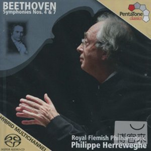 Beethoven: Symphony No.4 & No.7 / Philippe Herreweghe cond. Royal Flemish Philharmonic (SACD)