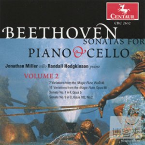 Beethoven: Sonatas for Cello and Piano Vol.2 / Jonathan Miller & Randall Hodgkinson