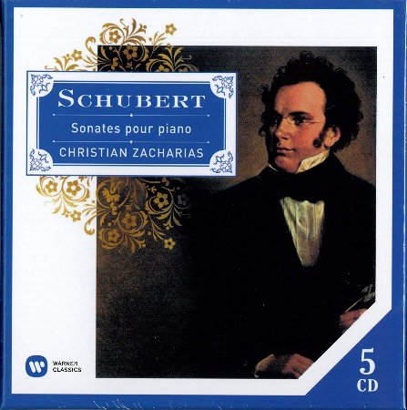 Schubert Sonates pour piano / Christian Zacharias (5CD)