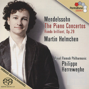 Mendelssohn: 2 Piano Concertos & Rondo brillant Op.29 / Martin Helmchen, Philippe Herreweghe & Royal Flemish Philharmoni