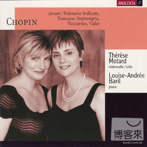 Chopin: Cello Sonata, Polonaise Brillante, etc. / Therese Motard & Louise-Andree Baril