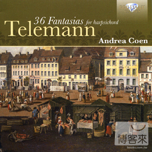 Telemann: 36 Fantasias for Harpsichord / Andrea Coen (3CD)