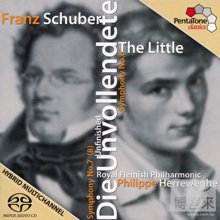Franz Schubert:Symphony No.6&No.7(No.8) / Philippe Herreweghe cond.Royal Flemish Philharmonic (SACD)