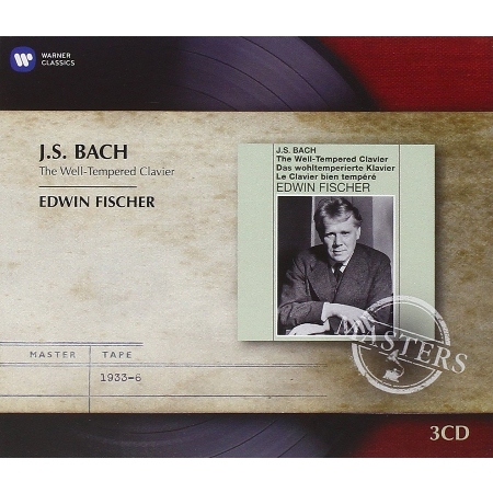 Bach: The Well-Tempered Clavier / Edwin Fischer (3CD)