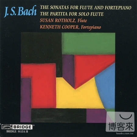 Bach: The Sonatas for Flute & Fortepiano, Partita for Solo Flute / Susan Rotholz (2CD)
