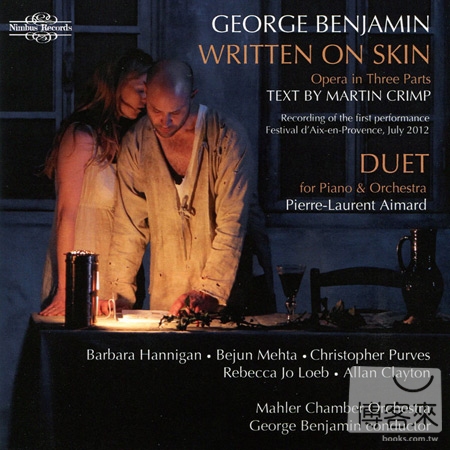 George Benjamin: Written on Skin (Opera in Three Parts) / Frank Ollu cond. Ensemble Modern (2CD)