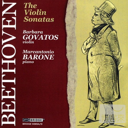 Beethoven: The Complete Sonatas for Violin & Piano / Barbara Govatos (4CD)