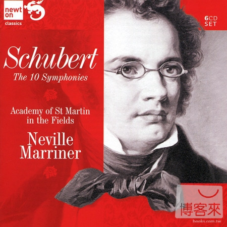 Schubert: The 10 Symphonies, 2 Symphonic Fragments / Sir Neville Marriner cond. Academy of St Martin in the Fields (6CD)