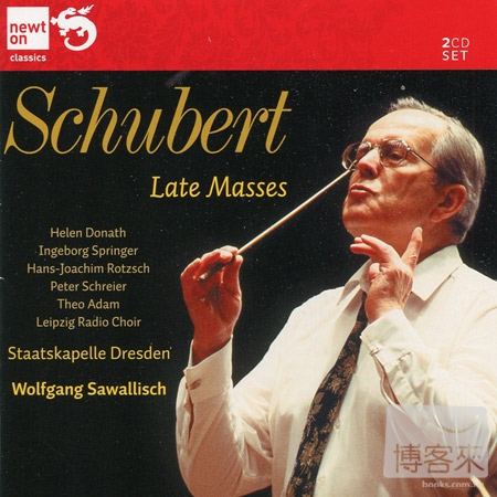 Schubert: The Great Late Masses / Wolfgang Sawallisch, Dresden Staatskapelle, Rundfunkchor Leipzig (2CD)