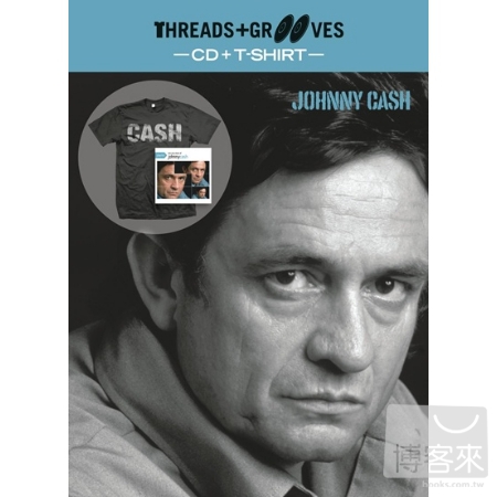 Johnny Cash / Threads + Grooves (Playlist CD + Large T-Shirt)