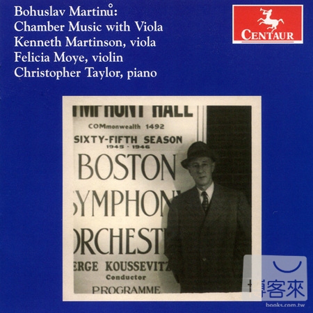 Bohuslav Martinu: Chamber Music with Viola / Kenneth Martinson