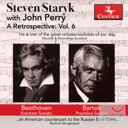 Steven Staryk: A Retrospective Vol.6: Beethoven & Bartok / Steven Staryk