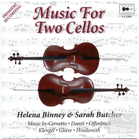 Duos for Two Cellos / Helena Binney & Sarah Butcher