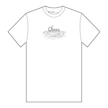 陳綺貞 / 時間的歌 明星商品-限量 漣漪T-shirt（白）XL